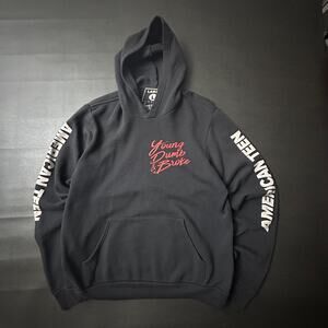 Khalid Hoodie Adult Large Gray Young Dumb & Broke American Teen Official Merch